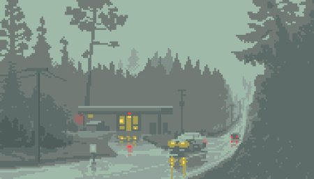 Пиксельная дорога