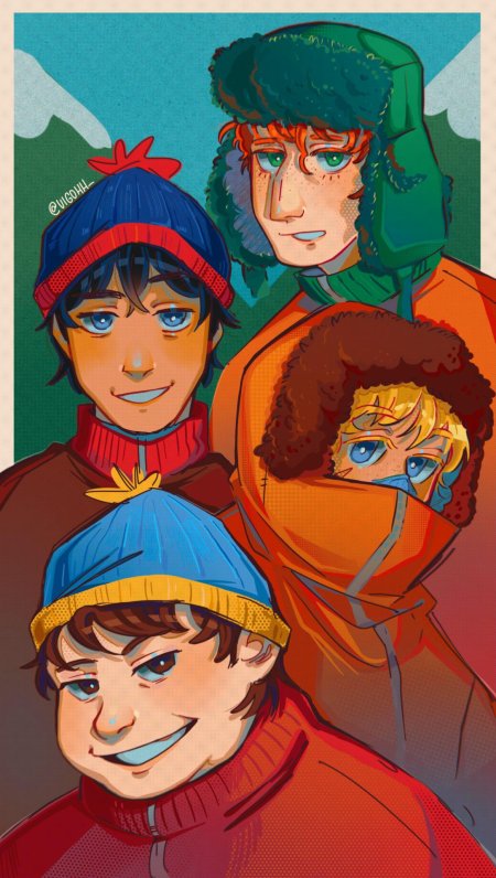 Арты южный парк