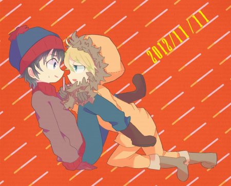 Южный парк кенни и кайл