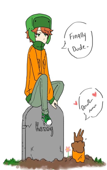 Южный парк кенни и кайл