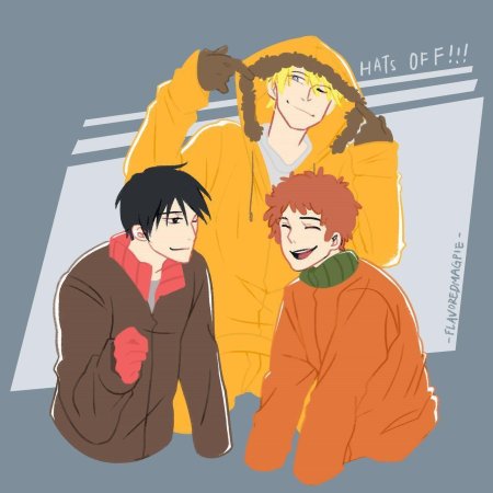 Южный парк кенни и кайл