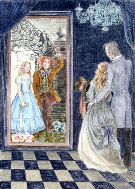 Алиса в зазеркалье алиса и шляпник