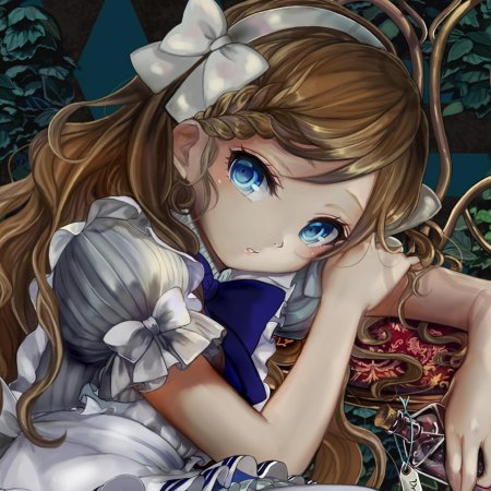 Алиса в стране чудес аниме