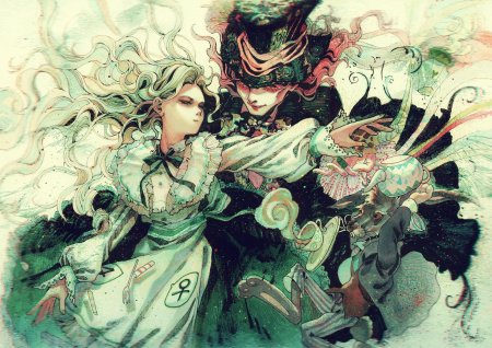 Алиса в стране чудес шляпник и алиса