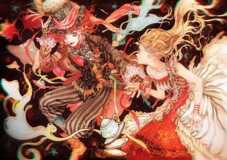 Алиса в стране чудес алиса и шляпник арт