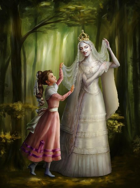 Белая королева алиса