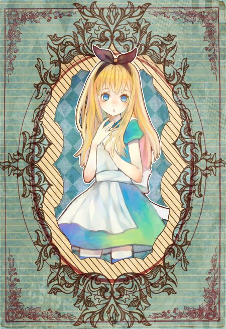 Алиса в стране чудес art