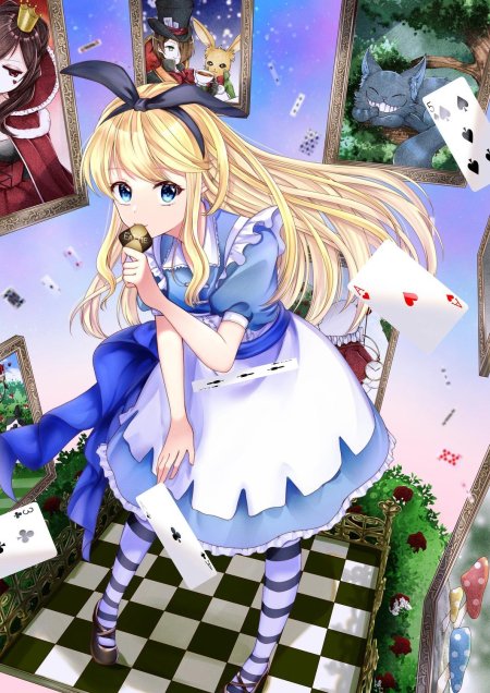 Алиса вандерленд аниме