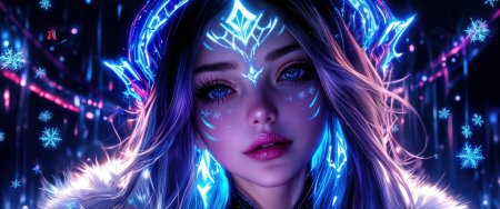 Голубые глаза девушка