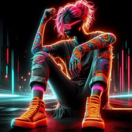 Киберпанк неон