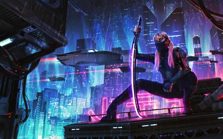 Киберпанк обои