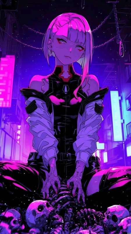 Аниме киберпанк персонажи