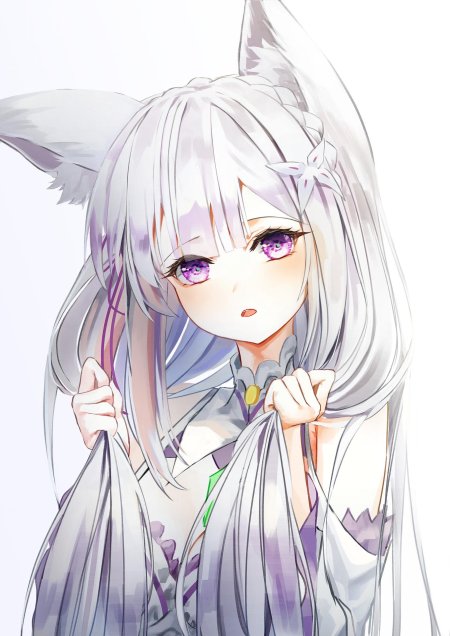 Эмилия ре зеро неко