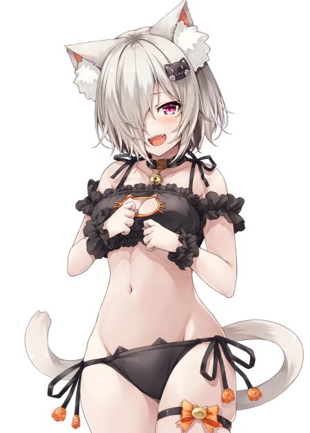 Аниме neko keyhole bra этти