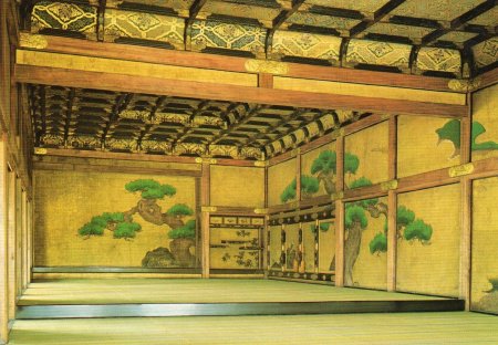 Замок нидзё киото интерьеры