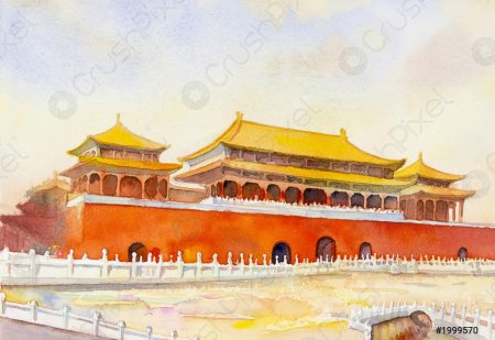 Императорский дворец в пекине запретный город