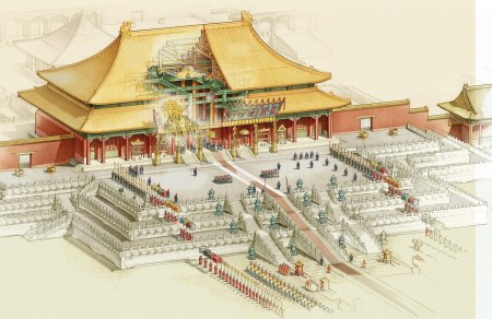 Дворец императора цинь шихуанди