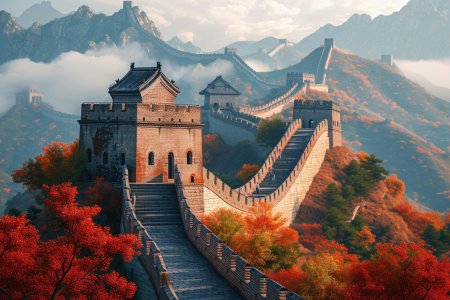 Китай великая китайская стена