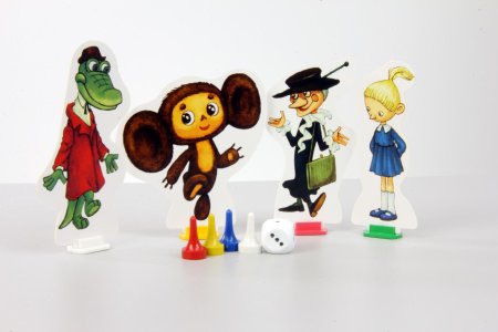 Фигурки затейники крокодил гена и чебурашка gt