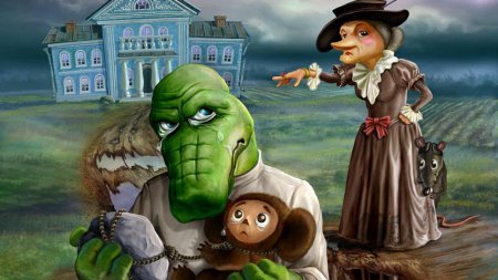 Чебурашка и крокодил гена мультфильм