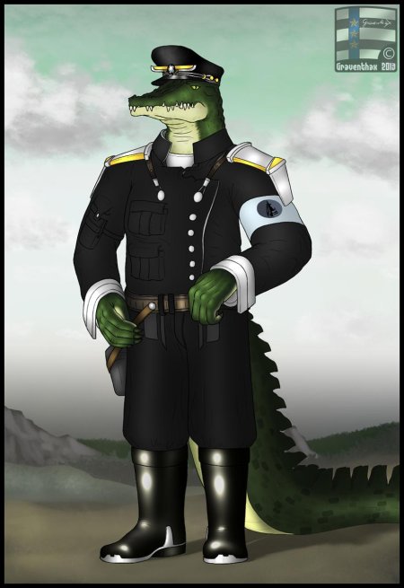 Фурри крокодил