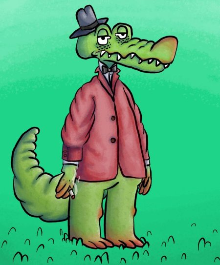 Крокодил гена