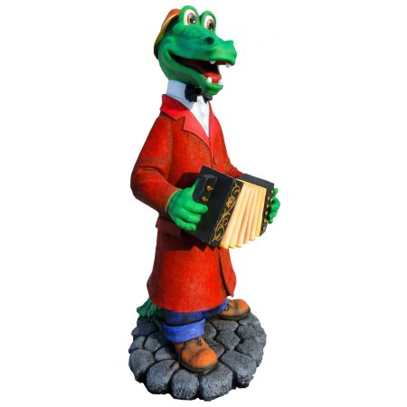 Крокодил гена с гармошкой