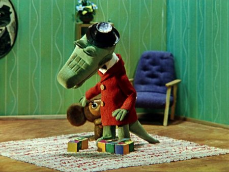 Чебурашка и крокодил гена мультфильм