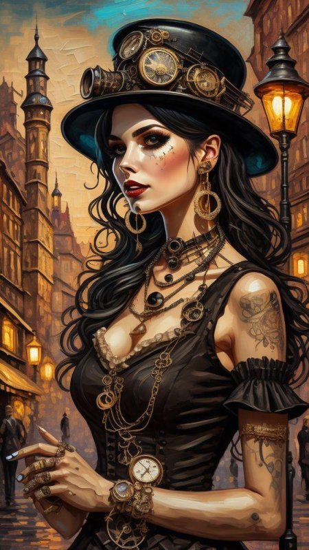 Стимпанк ведьма