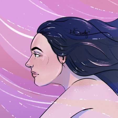 Девушка иллюстрация