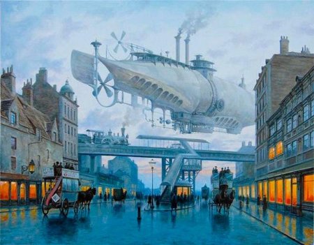 Дирижабль стимпанк вадим войтехович