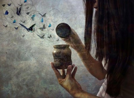 Бабочка в банке