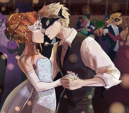 Аниме бал маскарад