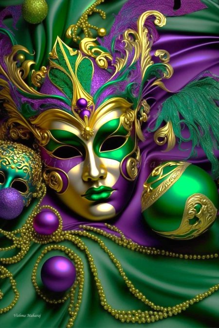 Венецианский карнавал коломбина