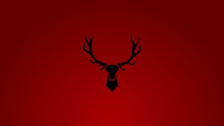 Олень минимализм