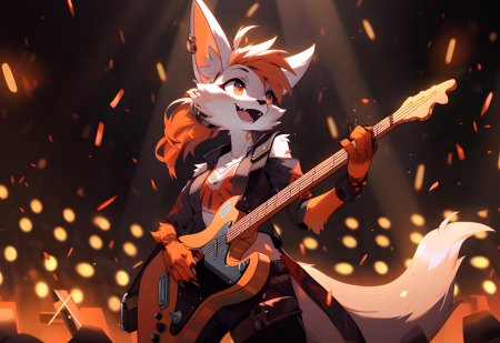 Фурри лисица