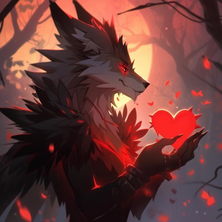 Фурри волки