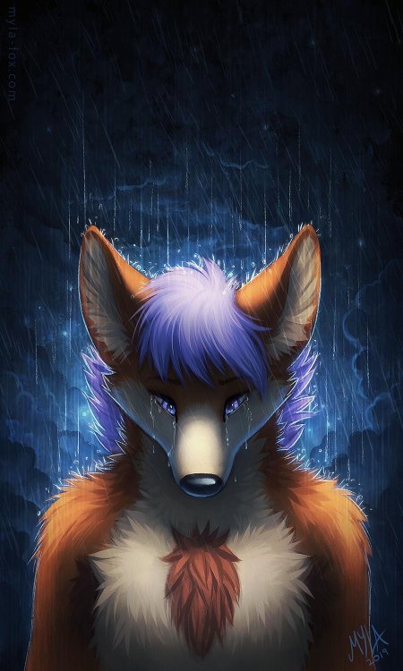 Фурри арт лис