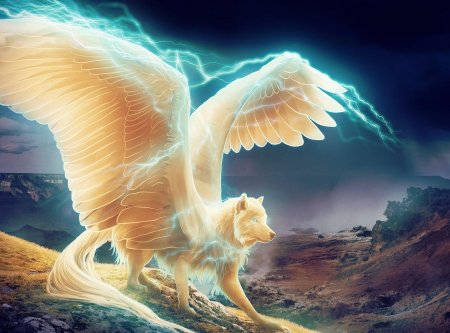 Крылатый волк семаргл