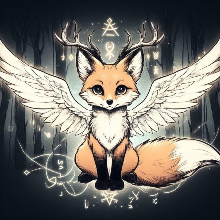 Fox with wings