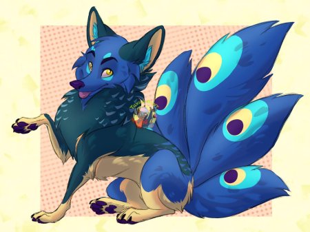 Фурри павлин