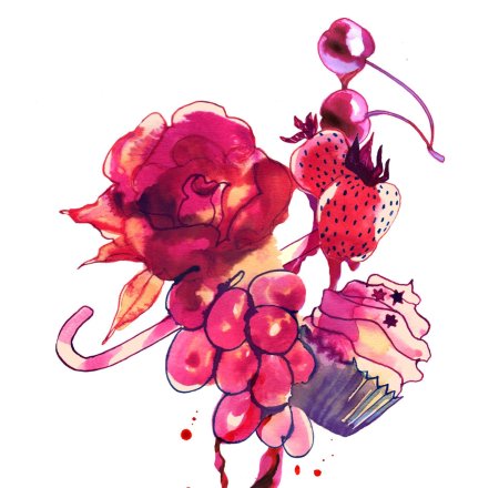 Акварельные рисунки