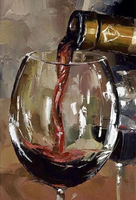 Виктор бауэр художник красное вино