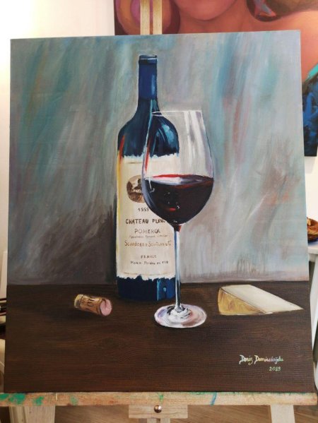 Натюрморт с вином