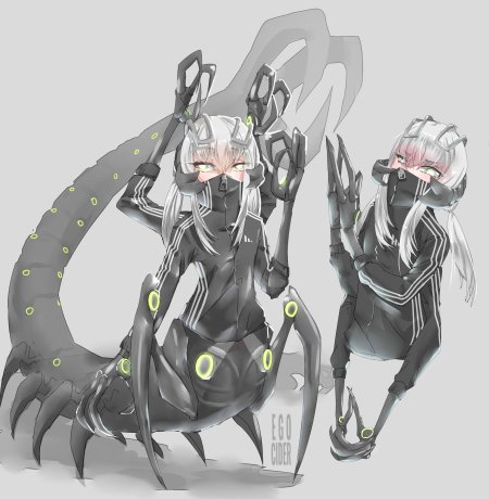 Автоматон девушка монстр