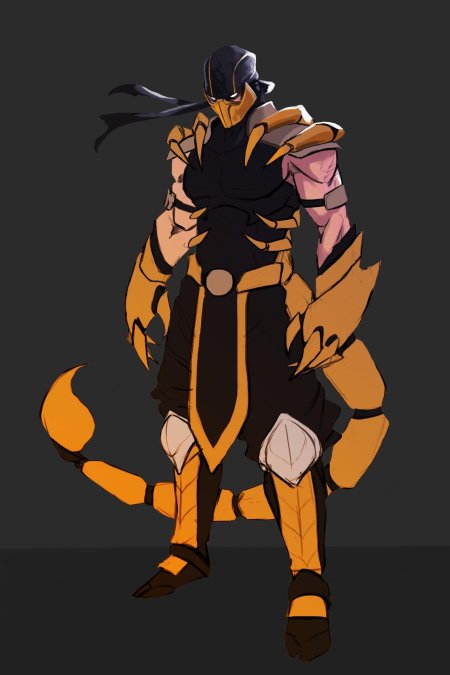 Скорпион мортал комбат