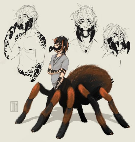 Монстр арахна референс