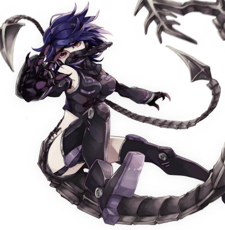 Аниме хуманизация скорпион