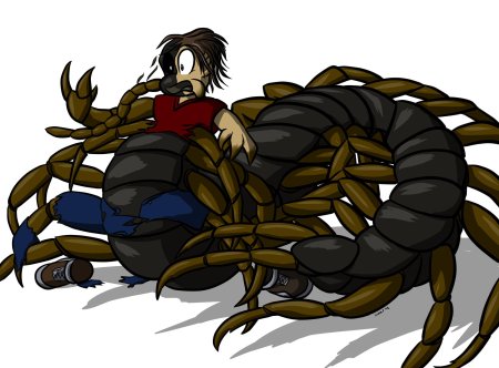 Скорпион мультяшный