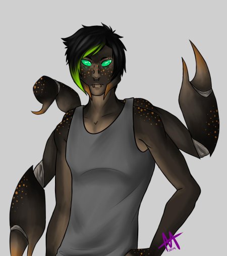 Фурри скорпион